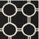 Rodgers Hand Woven Flat Weave Wool/Cotton Geometric Rug in Black/Gray