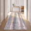Tapis Heather moderne à poils courts, effet vieilli, aquarelle abstraite, turquoise, beige, gris, brun, blanc, lavable à la machine, antidérapant, pour l'intérieur et l'extérieur, adapté aux animaux domestiques, idéal pour le salon, la chambre, la salle à manger, l'entrée, le couloir, le bureau-188794543