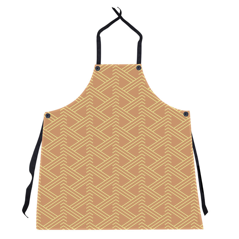Jordao Bib Apron, Orange/Yellow