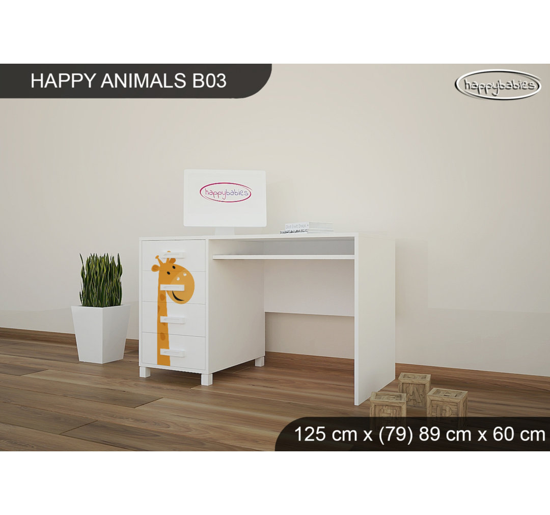 Animals 125cm W Computer Desk