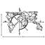 Abstract Wall Decor on Metal-702965944