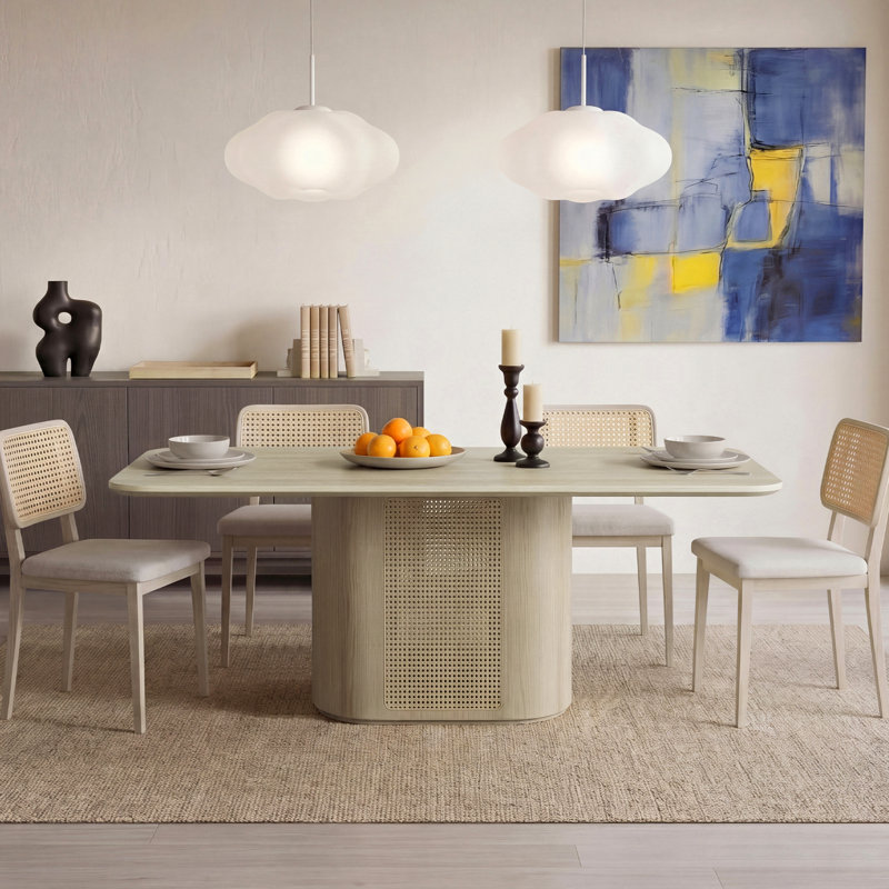 78'' Solid Wood Dining Table