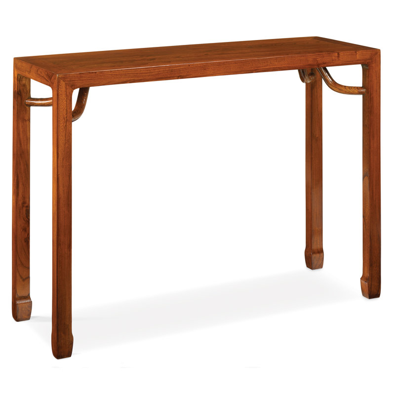 Hangzhou 120cm Solid Wood Console Table, Warm Elm
