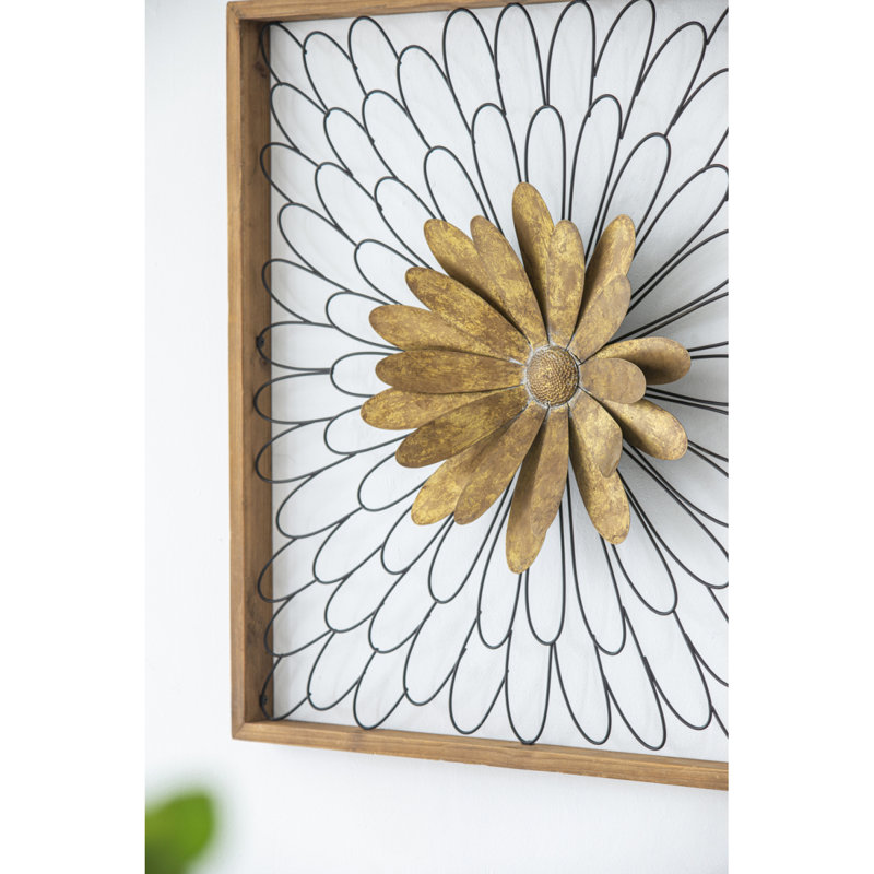 Décoration murale de 30 po x 2 po x 30 po Ashlyn