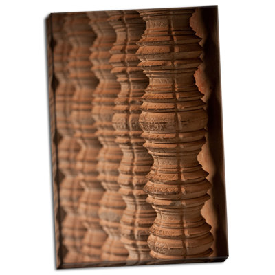 « detailed columns i », reproduction de photo sur toile tendue