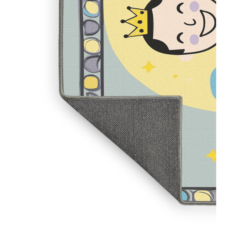 Tapis fantaisie East Urban Home, Rectangulaire 2 pi x 3 pi