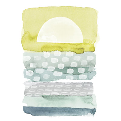 «Sunrise Sea II» par Grace Popp - peinture sur toile tendue
