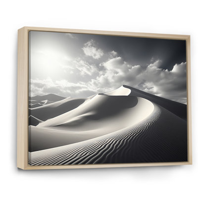 Plage, photo, dunes, rêves - Reproduction d'art mural paysages
