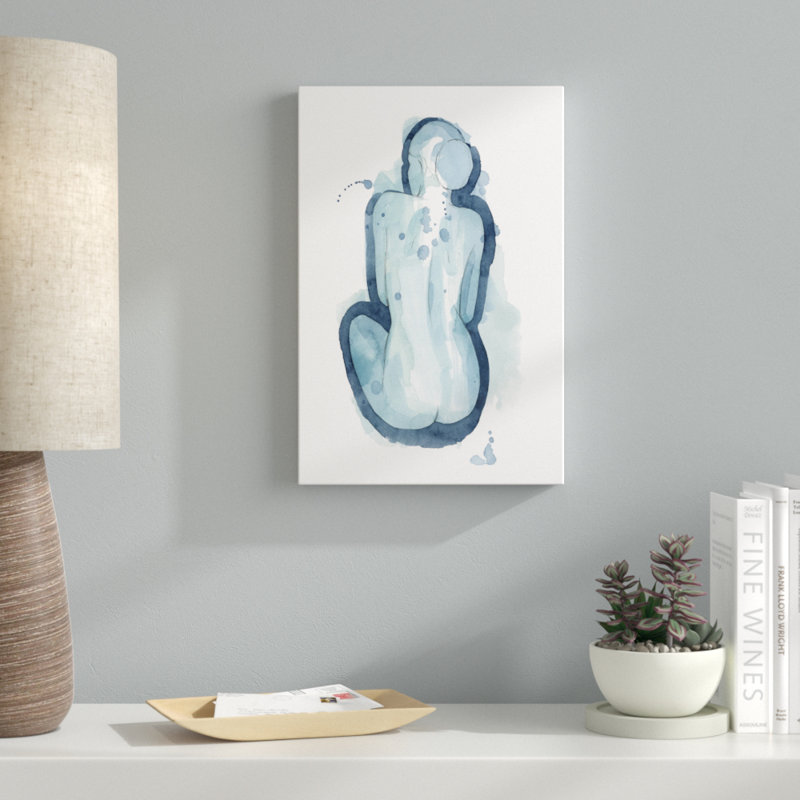 «Serena I», peinture sur toile, H 18 po x l 12 po
