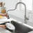 Lefton Touchless Faucet With Pull-down Sprayer, Single-hole Motion Sensor Faucet For Kitchen Sink, KF2210-107653741
