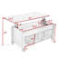Table basse à 4 pieds avec rangement Lift Top-793475185
