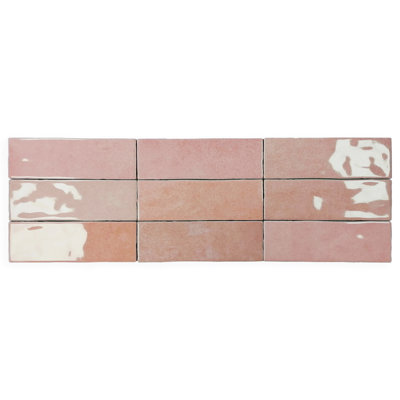 Passion Azul 3 in. x 8 in. Glossy Porcelain Wall Tile (3.92 sq. ft./Case)