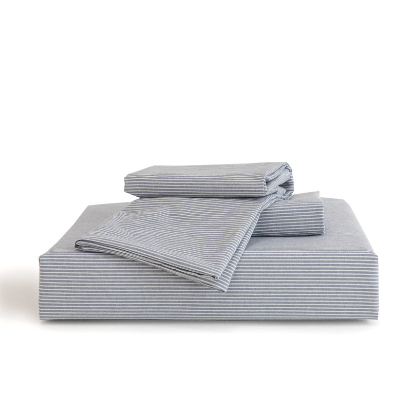 Soft Cotton Duvet Cover With Subtle Fine Stripes – Lightweight, Skin-friendly, Naturally Wrinkled Comfort For Bedroom
