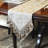 Jagopian Rectangle Damask High Pick Density Fabric Table Runner-1628219637