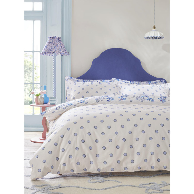 ROAD FLORAL, Super King Duvet Cover Set + 2StandardPillowcases