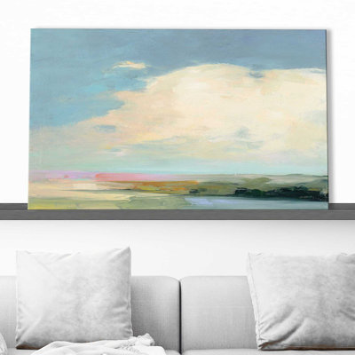 Horizon coloré II - Peinture