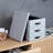 Bigso Oskar Canvas Fiberboard Document Letter Box-128135930