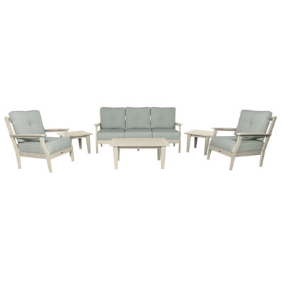 Lehigh 6-Piece Couch and Chair Deep Seating Set