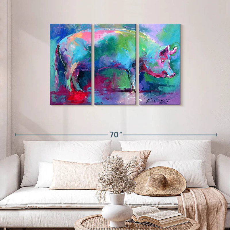 Brampt Pig II, 28" H x 45" W
