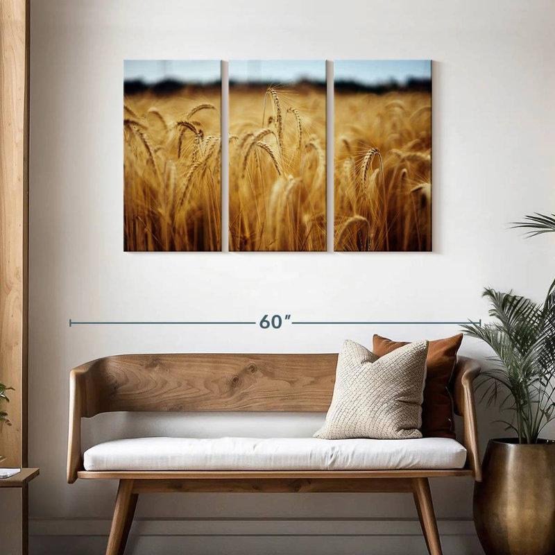Harnek Field Of Wheat, 28" H x 45" W
