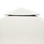 Dakota Fields White Fabric Replacement Canopy for Canopy
