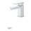 NorthLake Single Hole Bathroom Faucet with Drain Assembly