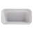 Dezra 66.94'' x 30.75'' Soaking Bathtub-778254672