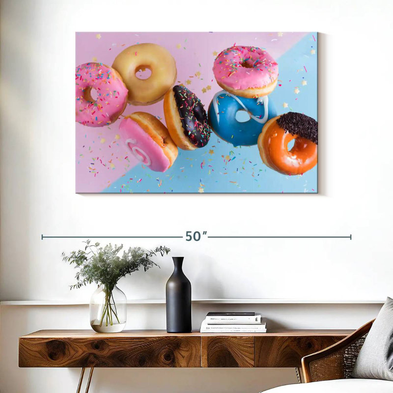 Yarlin Donut Party, H 26 po x l 39 po