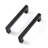 30 Pack 3 Inch Solid Cabinet Pulls Black Cabinet Handles Kitchen Drawer Handles Slim Square Bar Drawer Pulls Zinc Alloy Matte Black Dresser Hardware for Cupboard Bedroom-138231213-138231212