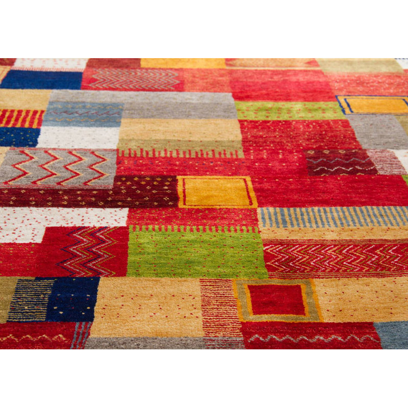 Nommern Wool Hand Woven Area Rug, Rectangle 70 x 140cm