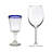 Faiza 8oz. Stemless Wine Glass Set