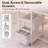 Reversible Manicure Table with Nail Polish Rack, Open Shelves and  Drawers, Modern Nail Desk for Salon and Home Studio, Nail Workstation-344387372