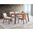 Walnut Finish Dining Table