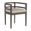 Santa Barbara Aluminum Patio Dining Armchair with Cushion-83260014-93663903