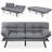 Gurlal Twin 71'' Upholstered Convertible Sofa-915389041