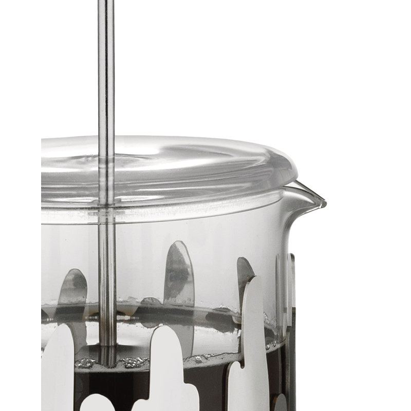 Barkoffee Press Filter Coffee Maker, Stainless Steel