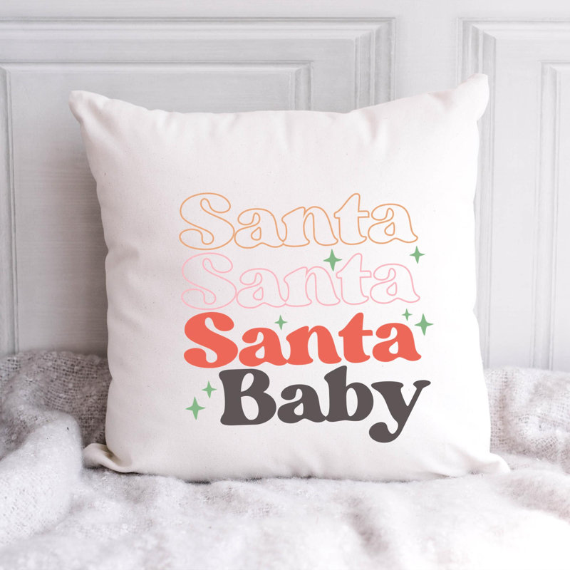 Coussin ChristmasCuteQuotes-07, 20 po x 20 po