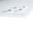 ECR4Kids MessageStor Dry-Erase Glass Board and Magnets, Office Essentials, 2-Pack