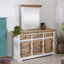 Charton Solid Wood Rectangle Wall Mirror