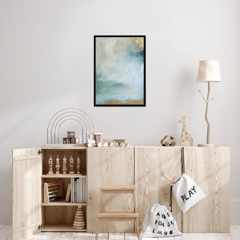 Imprint III by Julia Contacessi - Painting, 50cm H x 34cm W, Black Framed Paper Print