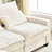 99'' Modern Chenille 4 L-Shaped Sectional , Beige, Breathable And Stain- Chenille, Movable For Family Upholstery,-627060957