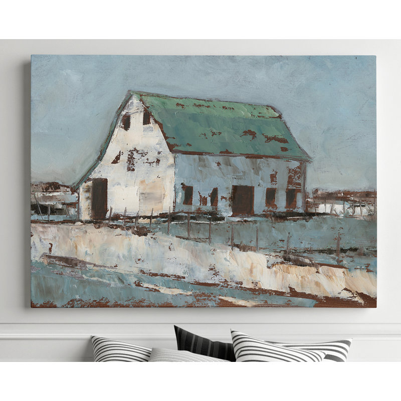 « plein air grange ii », reproduction sur toile enroulée, H 30 po x l 40 po x P 1,5 po