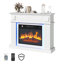 Metro Lane 100cm W Electric Fireplace with 2000 BTU-61322801
