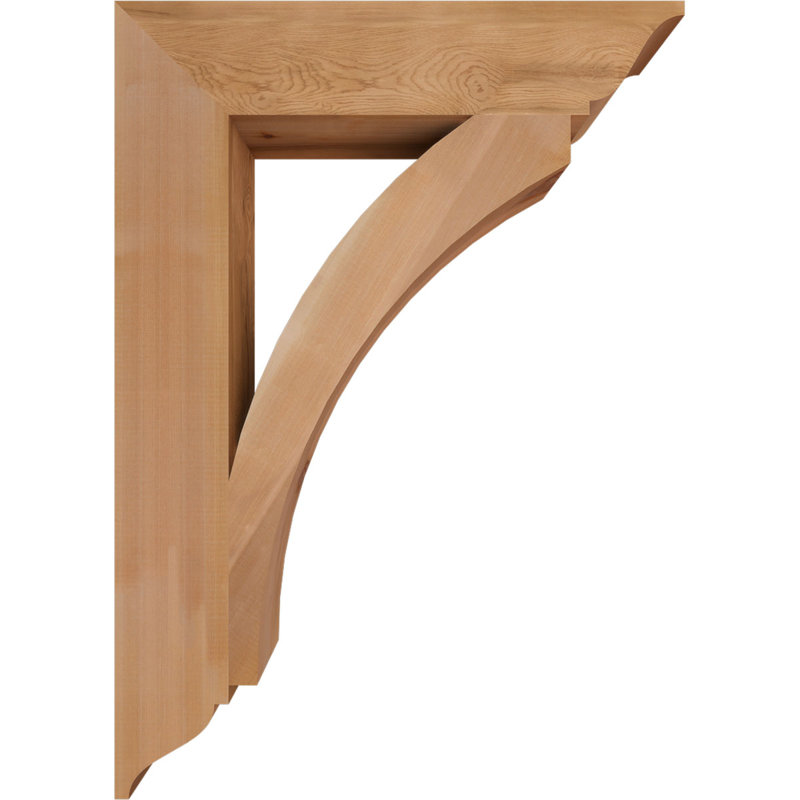Thorton Traditional Bracket, 42"H x 5.5"W x 30"D, Western Red Cedar (Smooth)