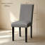 Chaises parsons rembourrées en lin Selema-243576628