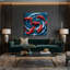 Art mural sur toile, "Nautical Lobsters"-1258618997