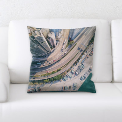 From an Airplane Throw Pillow