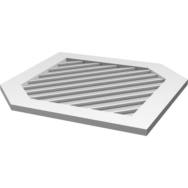 Pente verticale verticale en uréthane Signature, H 1 po x l 32 po x L 42 po