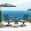 Hana Swivel Patio Dining Armchair with Cushion