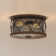 Inlight 2-Light Farmhouse 13''W Outdoor Flush Mount Ceiling Light, Bulb Not Included